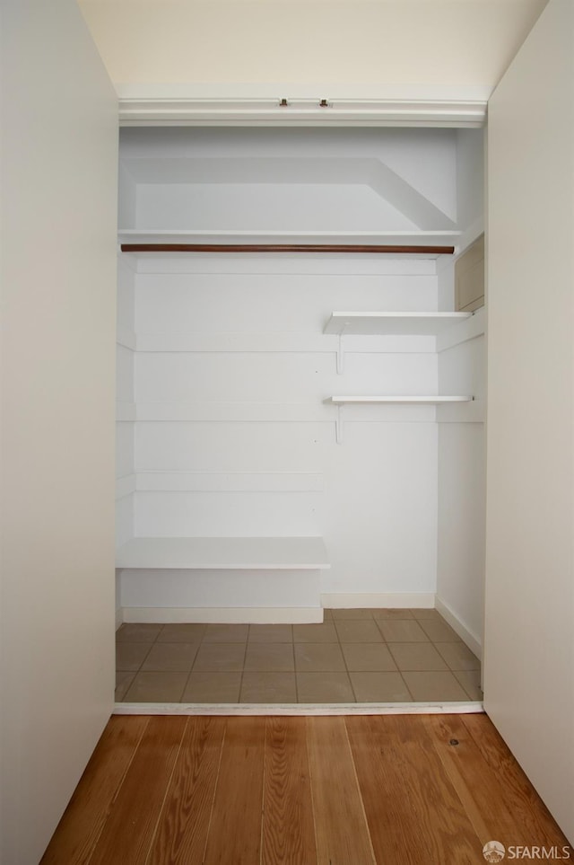 view of closet