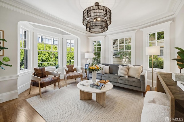 1856 Franklin St Unit 4, San Francisco, CA 94109 - sunroom featuring a chandelier