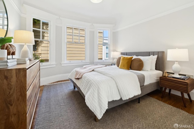 1856 Franklin St Unit 4, San Francisco, CA 94109 - bedroom featuring dark wood-type flooring and baseboards