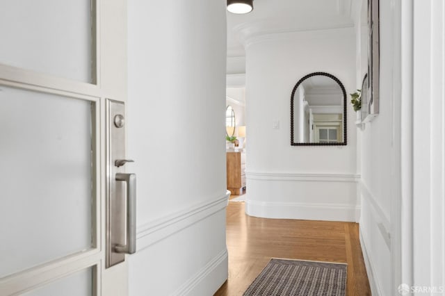 1856 Franklin St Unit 4, San Francisco, CA 94109 - corridor featuring wood finished floors