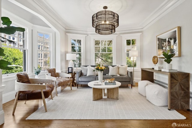 1856 Franklin St Unit 4, San Francisco, CA 94109 - sunroom / solarium with healthy amount of natural light and a chandelier