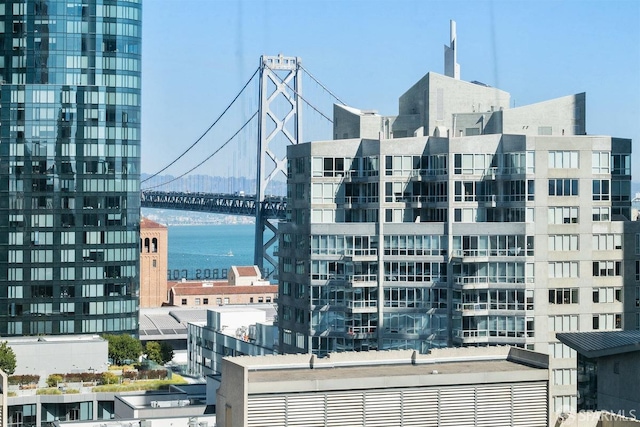 view of property featuring a water view