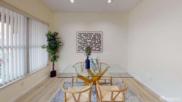 103 Stoneridge Ln Unit 2210, San Francisco, CA 94134 - dining area featuring wood finished floors and recessed lighting