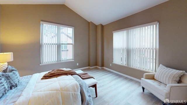 103 Stoneridge Ln Unit 2210, San Francisco, CA 94134 - bedroom with wood finished floors and lofted ceiling
