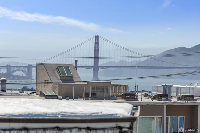 1265 Union St, San Francisco, CA 94109 - water view featuring a notable bridge and mountains