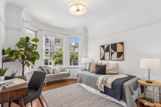 1265 Union St, San Francisco, CA 94109 - bedroom featuring wood finished floors
