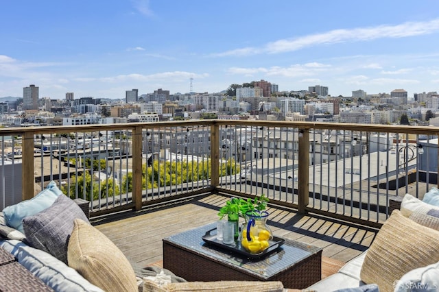 1265 Union St, San Francisco, CA 94109 - balcony with a view of skyline