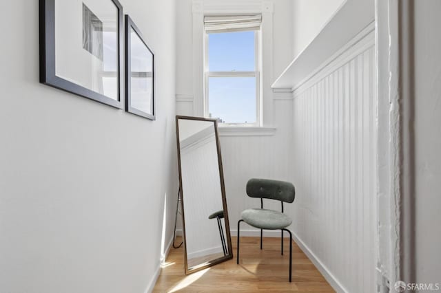 3031 20th St, San Francisco, CA 94110 - living area featuring wood finished floors and baseboards
