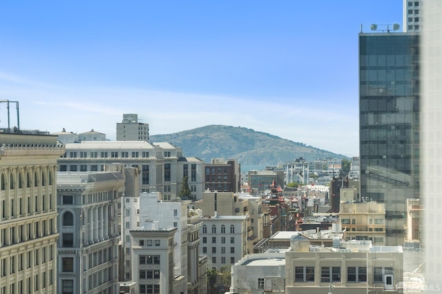 765 Market St Unit 22D, San Francisco, CA 94103 - city view featuring a mountain backdrop