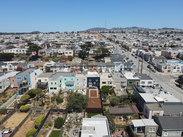 1579 46th Ave, San Francisco, CA 94122 - aerial perspective of suburban area with mountains