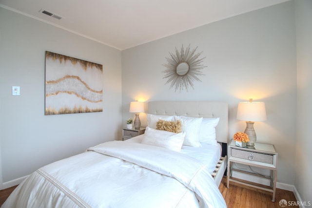 1579 46th Ave, San Francisco, CA 94122 - bedroom with wood finished floors and ornamental molding