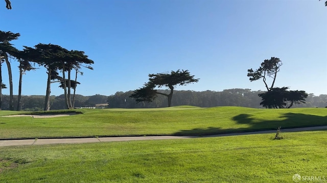 1579 46th Ave, San Francisco, CA 94122 - surrounding community with a lawn and view of golf course
