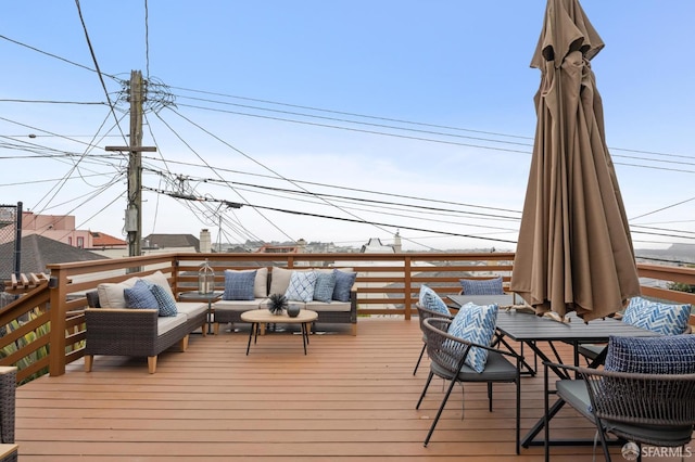 1983 15th Ave, San Francisco, CA 94116 - deck with outdoor lounge area
