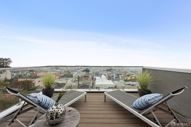 1983 15th Ave, San Francisco, CA 94116 - view of wooden terrace