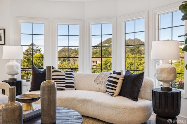 sunroom featuring a healthy amount of sunlight