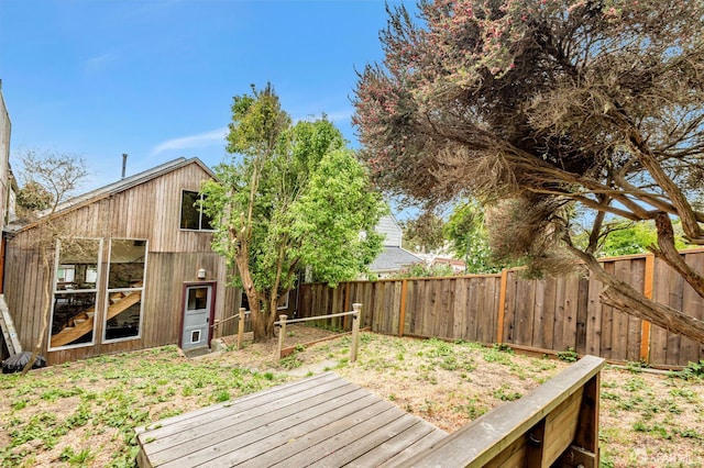 428 Monterey Blvd, San Francisco, CA 94127 - fenced backyard featuring a deck