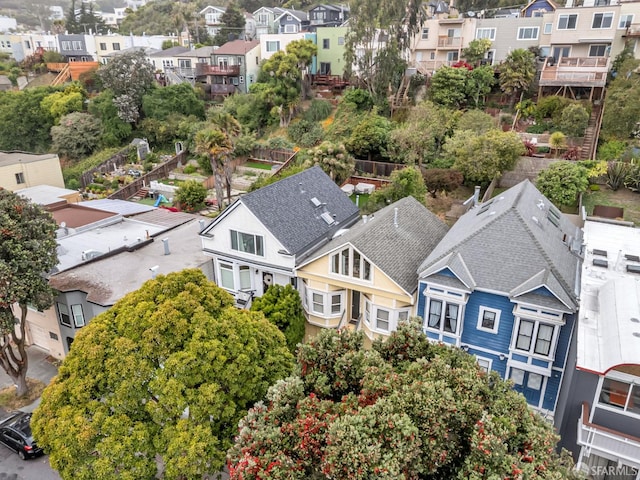 428 Monterey Blvd, San Francisco, CA 94127 - aerial perspective of suburban area