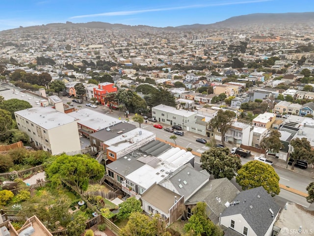 428 Monterey Blvd, San Francisco, CA 94127 - aerial perspective of suburban area featuring a mountainous background