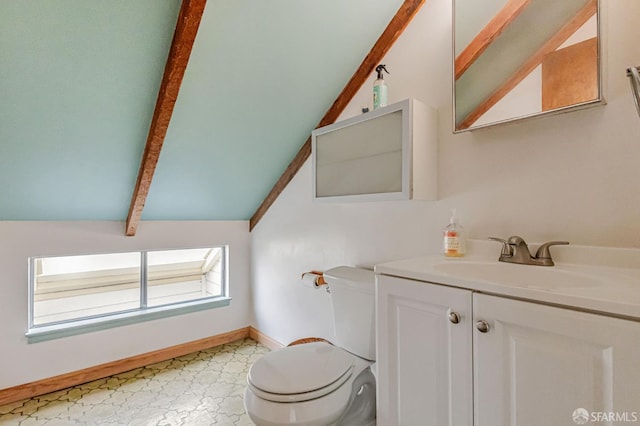 428 Monterey Blvd, San Francisco, CA 94127 - half bath with tile patterned floors and vanity