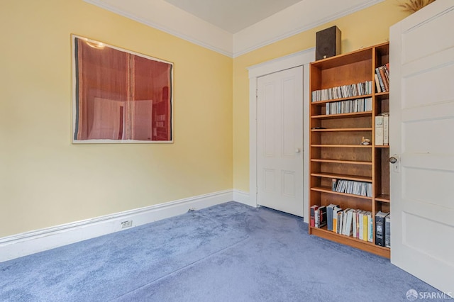 428 Monterey Blvd, San Francisco, CA 94127 - unfurnished bedroom featuring carpet and crown molding