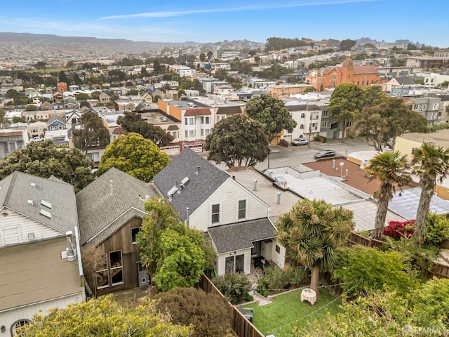 428 Monterey Blvd, San Francisco, CA 94127 - aerial perspective of suburban area with a mountainous background