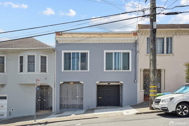 multi unit property with stucco siding