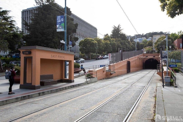 221 Noe St Unit 12, San Francisco, CA 94114 - view of asphalt road featuring sidewalks and curbs