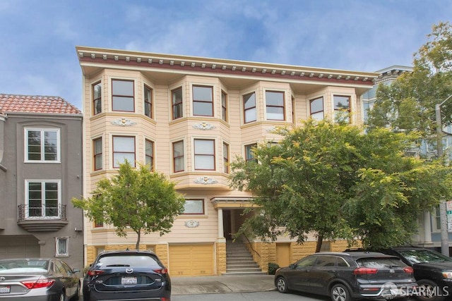 221 Noe St Unit 12, San Francisco, CA 94114 - view of front of home with a garage
