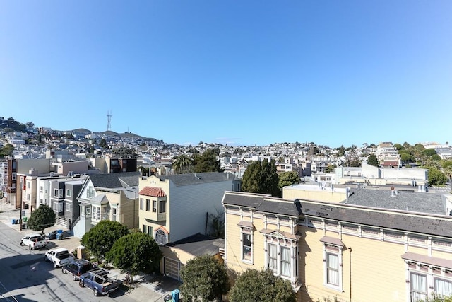 view of city with a residential view