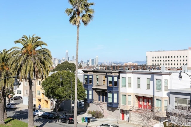 view of property featuring a city view