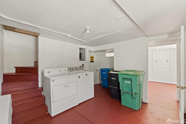 462 Clipper St, San Francisco, CA 94114 - laundry area with washing machine and clothes dryer