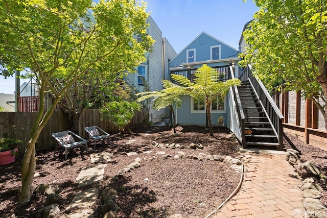 462 Clipper St, San Francisco, CA 94114 - rear view of house featuring stairs