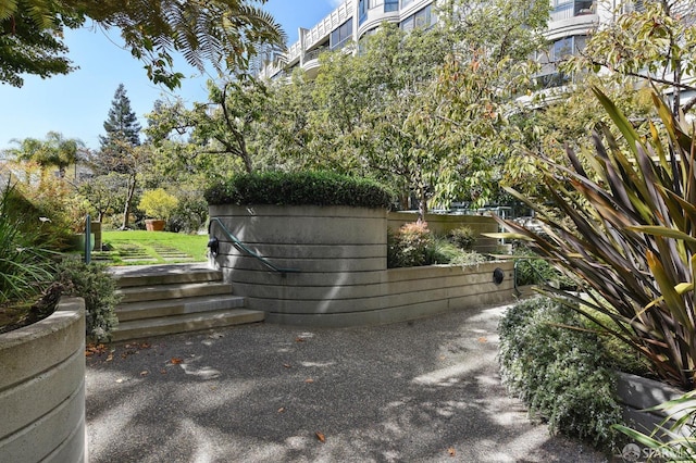 view of side of property