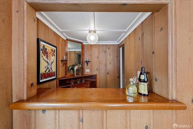 20 Rossmoor Dr, San Francisco, CA 94132 - bar area featuring wooden walls