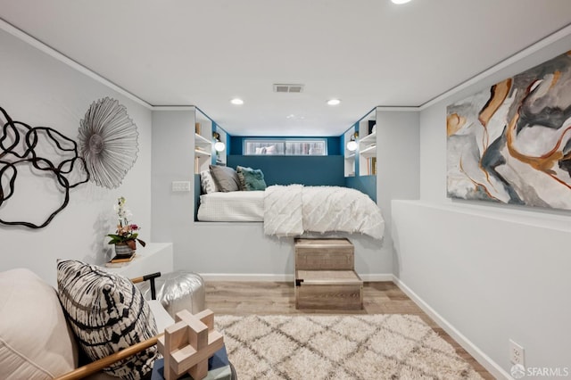 20 Rossmoor Dr, San Francisco, CA 94132 - bedroom featuring recessed lighting, wood finished floors, and baseboards
