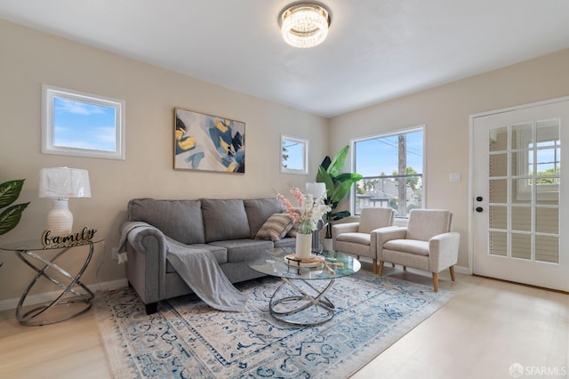 3644 Redding St, Oakland, CA 94619 - living area with wood finished floors and baseboards