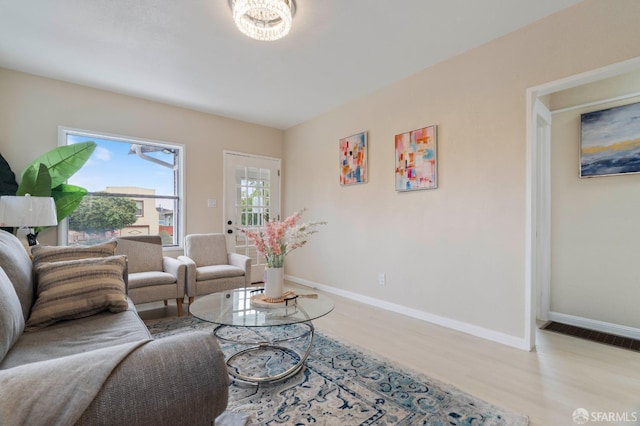 3644 Redding St, Oakland, CA 94619 - living area with wood finished floors and baseboards