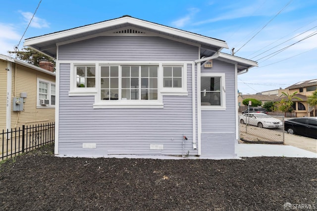 3644 Redding St, Oakland, CA 94619 - view of home's exterior with crawl space