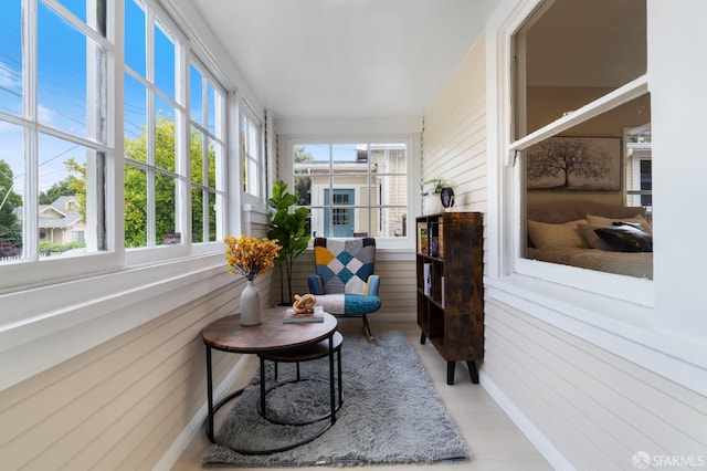3644 Redding St, Oakland, CA 94619 - sunroom with wood walls