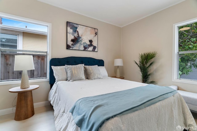 3644 Redding St, Oakland, CA 94619 - bedroom featuring baseboards and crown molding