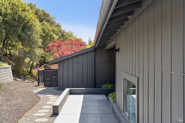 view of property exterior