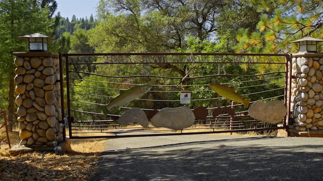view of gate