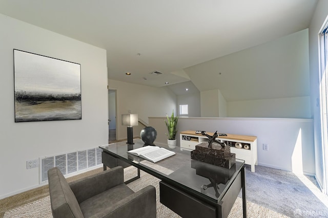 981 Asilomar Ter Unit 1, Sunnyvale, CA 94086 - office area featuring light colored carpet and recessed lighting
