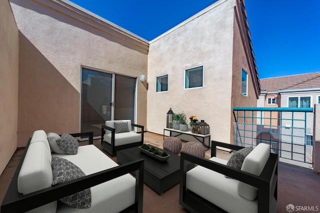 981 Asilomar Ter Unit 1, Sunnyvale, CA 94086 - patio / terrace featuring outdoor lounge area