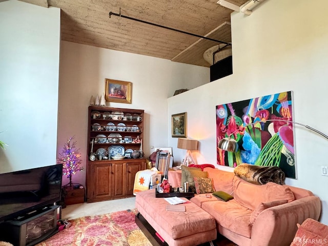 1 Federal St Unit 46, San Francisco, CA 94107 - living area featuring light carpet
