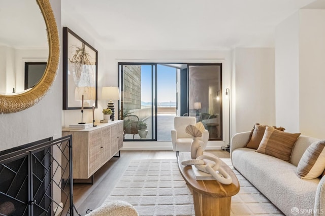 1520 Taylor St Unit 103, San Francisco, CA 94133 - living area featuring light wood finished floors