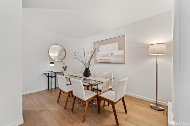1520 Taylor St Unit 103, San Francisco, CA 94133 - dining space featuring light wood-type flooring and baseboards