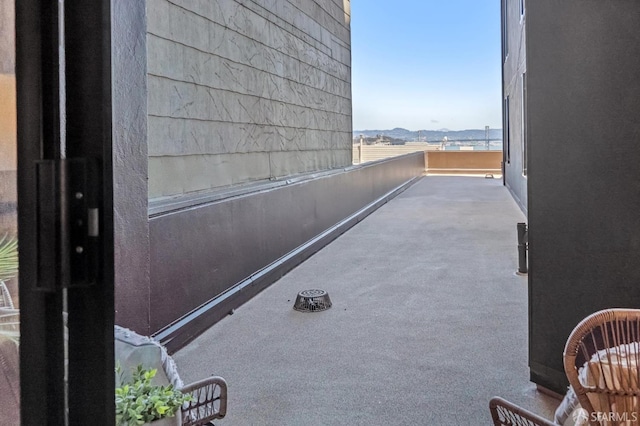 1520 Taylor St Unit 103, San Francisco, CA 94133 - patio / terrace featuring a mountain view