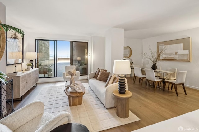1520 Taylor St Unit 103, San Francisco, CA 94133 - living room featuring light wood finished floors