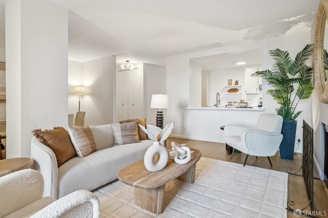1520 Taylor St Unit 103, San Francisco, CA 94133 - living area featuring wood finished floors